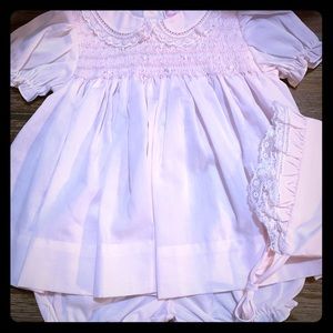 Newborn Smocked Dress